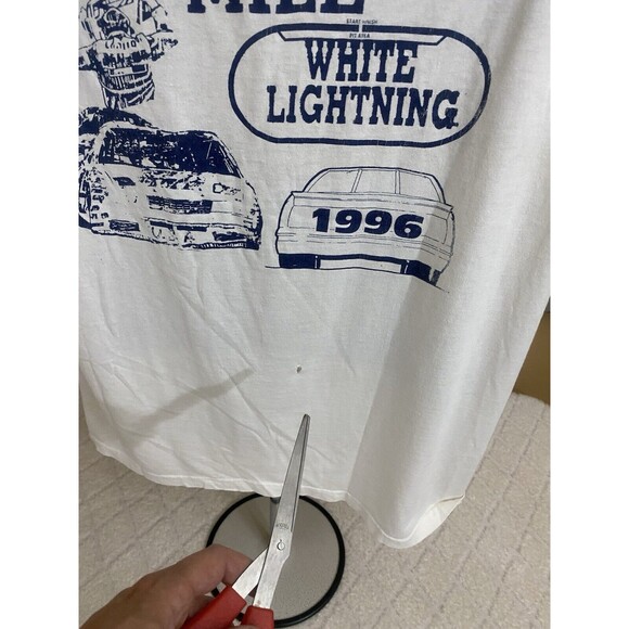 Vintage The Dover 500 NASCAR 1996 T-shirt Men’s Single Stitch 2 Sided Size XL - Picture 13 of 16